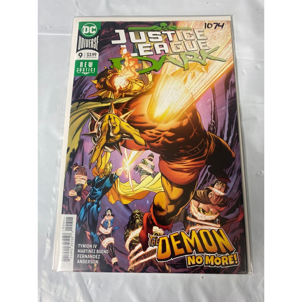 Justice League Dark 9 DC Comics 2019 Etrigan The Demon No More Tynion Martinez